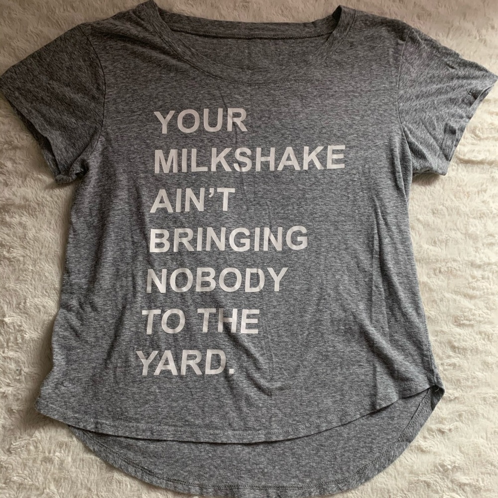 Comedy Grey short sleeve shirt
